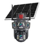Camera de Supraveghere 4G, Panoramica TSS-YT01,cu Panou Solar, Doua Lentile,Full HD,  PTZ Zoom 10X, Night Vision, Waterproof ,cu Aplicatie Live - imagine 2