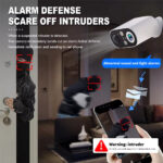 Camera de Supraveghere 4G, TSS-D201, 3MP Full HD, cu Panou Solar, Bullet, Detectia Miscarii ,Vedere nocturna, Rezistenta La Apa IP66 - imagine 8