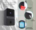 Sonerie Video Wireless, TSS-HYF-Z60, Camera Video, Vedere nocturna IR, Interfon, Aplicatie Dedicata Gratuita - imagine 3