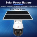 Camera de Supraveghere 4G cu Panou Solar 20w, Inregistrare 24h/7,TSS-LC-24H-4G , Full HD, IR 30m - imagine 7