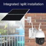 Camera de Supraveghere Wi-Fi cu Panou Solar 20w, 3MP, Inregistrare 24h/7, TSS-LC-24H-W, FullHD, IR 30m - imagine 3