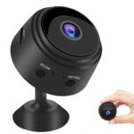 Camera Spion de supraveghere WiFi,A9 Senzor de miscare, HD, 1080, Negru - imagine 4