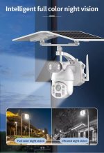 Camera de Supraveghere cu Panou Solar ,PTZ  4G, TSS-Q5M-AZ, cu Doua Lentile 3MP/3MP, IR 40m ,50X Zoom, Detectia Miscarii, Slot Card ,App Ubox - imagine 7