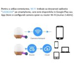 Camera Mini Wi-Fi, TSS-DAT6-O-2, Ascunsa in Difuzor de Aroma Terapie, Full HD, Inregistrare Audio-Video, Activare la Miscare , cu Aplicatie Mobila - imagine 4