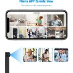 Modul Camera Ascunsa Wi-Fi, MOD, Full HD, Inregistrare Audio-Video, Detectia Miscarii, Unghi Larg 120°, Slot Card, cu Aplicatie Mobila - imagine 2