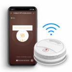 Detector de fum independent Smart Wi-Fi, cu aplicatie mobila, compatibil cu Tuya si SmartLife - imagine 4