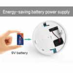 Detector de fum independent Smart Wi-Fi, cu aplicatie mobila, compatibil cu Tuya si SmartLife - imagine 6