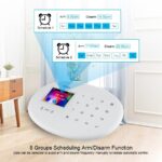 Sistem de alarma profesional cu 8 senzori W204 Wifi, GSM - imagine 3
