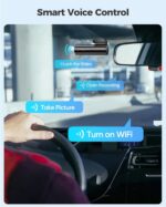 Camera Auto DVR Azdome M300, 1296P, WiFi, Unghi Larg, Conexiune Wi-Fi, G Senzor, WDR, Night Vision, Comanda Vocala, Slot Card - imagine 2