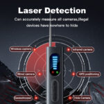 Detector Camere, Microfoane, Localizatoare GPS, Reportofoane, TSS-T15, Detector de Unde Magnetice si Scanare Laser, cu Lanterna - imagine 3