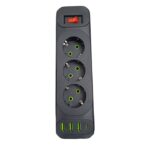 Camera Mini WiFi, TSS-WSC-B-2 in Prelungitor, 3x prize, 3x USB, 1x Type C, Inregistrare Audio-Video,Full HD, Detectia Miscarii, cu Aplicatie Live - imagine 3