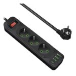 Camera Mini WiFi, TSS-WSC-B-2 in Prelungitor, 3x prize, 3x USB, 1x Type C, Inregistrare Audio-Video,Full HD, Detectia Miscarii, cu Aplicatie Live - imagine 6