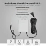 Alimentator UPS 12V, Baterie de 3600 mAh, TSS-2324A ,Protectie la supraincarcare, supratensiune, temperaturi ridicate si scurtcircuit - imagine 6