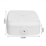 Doza de exterior dedicata camerelor de supraveghere ,130*130*50mm, plastic ABS, alba, B002 - imagine 3