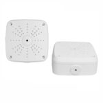 Doza de exterior dedicata camerelor de supraveghere ,130*130*50mm, plastic ABS, alba, B002 - imagine 5