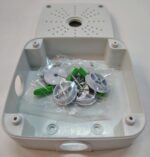 Doza de exterior dedicata camerelor de supraveghere ,130*130*50mm, plastic ABS, alba, B002 - imagine 7