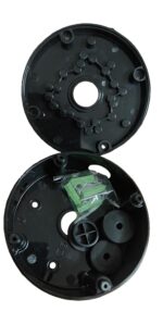 Doza de exterior dedicata camerelor de supraveghere,120*55 mm, plastic ABS, J1P-B ,Neagra - imagine 5