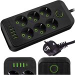 Camera Spion WiFi, TSS-F19U Ascunsa in Prelungitor, 6x prize, 4x USB, 1x Type C, Inregistrare Audio-Video, Full HD, Detectia Miscarii, cu Aplicatie Live - imagine 5