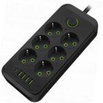 Camera Spion WiFi, TSS-F19U Ascunsa in Prelungitor, 6x prize, 4x USB, 1x Type C, Inregistrare Audio-Video, Full HD, Detectia Miscarii, cu Aplicatie Live - imagine 6