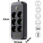 Camera Spion WiFi, TSS-F19U Ascunsa in Prelungitor, 6x prize, 4x USB, 1x Type C, Inregistrare Audio-Video, Full HD, Detectia Miscarii, cu Aplicatie Live - imagine 7