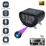 Camera Spion Wi-Fi Ascunsa in Ceas de Birou TSS-SZ07 , Inregistrare Audio-Video, Memorie Interna 32GB,  Full HD, Activare la Miscare, cu Aplicatie Live