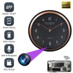 Camera Spion WiFi, TSS-MCPNB01 ,Ascunsa in Ceas de Perete, 5MP Full HD, Inregistrare Audio-Video, Detectia Miscarii si Aplicatie Live