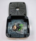 Doza de exterior dedicata camerelor de supraveghere, 130*130*50mm, plastic ABS, neagra, B002-B - imagine 6