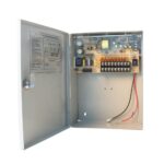 Sursa alimentare in comutatie ,12 V 10A, in cutie metalica, 9 iesiri , cu back-up ,TSS-PB92