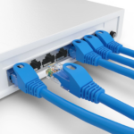 Cablu de retea UTP, CAT.5E,  Patch Cord, Conectori 2x RJ45, Albastru - imagine 6