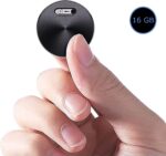 Mini Reportofon Digital TSS-Q37-16, Activare Vocala, MP3 Player, Memorie 16GB, USB, cu Magnet, Negru