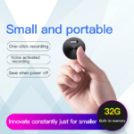 Mini Reportofon Digital TSS-Q37-32, Activare Vocala, MP3 Player, Memorie 32GB, USB, cu Magnet, Negru - imagine 3
