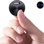 Mini Reportofon Digital TSS-Q37-32, Activare Vocala, MP3 Player, Memorie 32GB, USB, cu Magnet, Negru