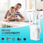 Amplificator Semnal WiFi, U11-300M, 4 Antene, 300 Mbps, Range Extender, Retea 2.4 GHz, Conexiune WPA/WPA2, WPS, Port LAN, Alb - imagine 2