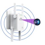 Camera Mini Wi-Fi, TSS-MA-U83 in Amplificator de Semnal, Full HD, Detectia miscarii, cu Card Micro SD de 32GB Inclus si Aplicatie Live - imagine 2