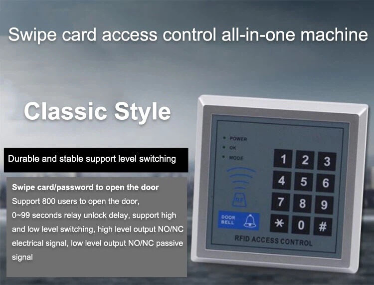 Tastatura control acces RFID TSS-2000C