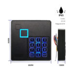 Cititor de Card RFID TSS-207BE, cu Cod PIN, Tastatura Numerica, Conexiune Wiegand, Functie Sonerie, Interior - imagine 7