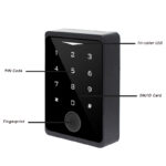 Tastatura Control Acces cu Amprenta si WiFi TSS-103WE, Touch Screen, Aplicatie Tuya / Smart Life, RFID, PIN, IP66 - imagine 6