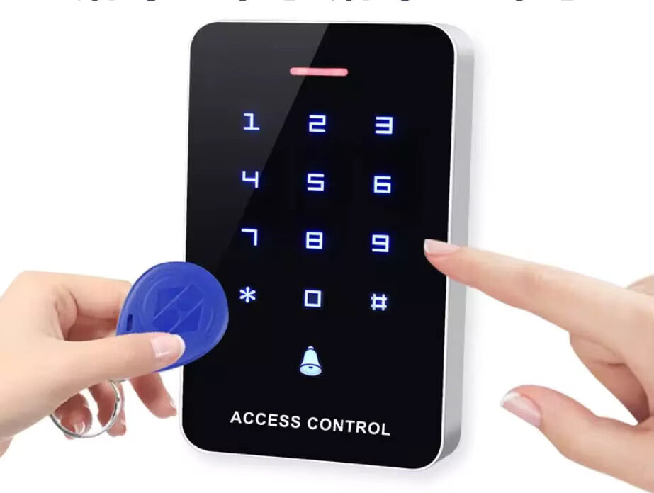 3 moduri de acces cartela si cod PIN tastatura touch screen TSS-226E