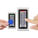 Tastatura Metalica Control Acces RFID TSS-208BE, Standalone, Cod PIN si Cartela, IP68 Exterior, 2000 Utilizatori - imagine 3
