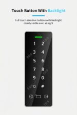 Modul Control Acces RFID Standalone TSS-125K, Tastatura Touch, Cititor 125KHz, 1000 Utilizatori, Cod PIN, Functie Sonerie - imagine 5