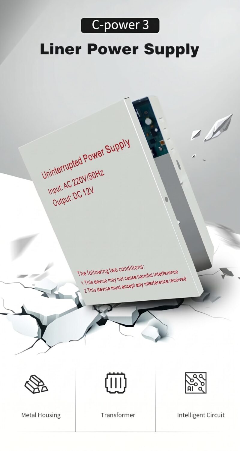 Sursa de alimentare Secukey 12V 5A Cpower 3 sursa liniara neintreruptibila