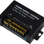 Sursa de tensiune Secukey cu temporizare 12V 5A pentru yale si control acces