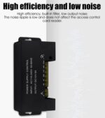 Sursa de tensiune Secukey cu temporizare 12V 5A pentru yale si control acces - imagine 5