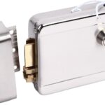 Yala electromagnetica aplicata TSS-Y043 din otel, buton deblocare, butuc cu chei, 12V