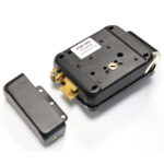 Yala electromecanica aplicata TSS-Y042 neagra din otel, buton si butuc interior, 12V - imagine 5