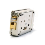 Yala electromecanica aplicata TSS-Y044, din otel, dublu butuc, buton si chei, 12V - imagine 5