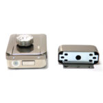 Yala electromecanica motorizata TSS-Y085, buton rotativ, din inox ,12-18V - imagine 2