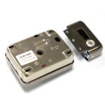 Yala electromecanica motorizata TSS-Y085, buton rotativ, din inox ,12-18V - imagine 3